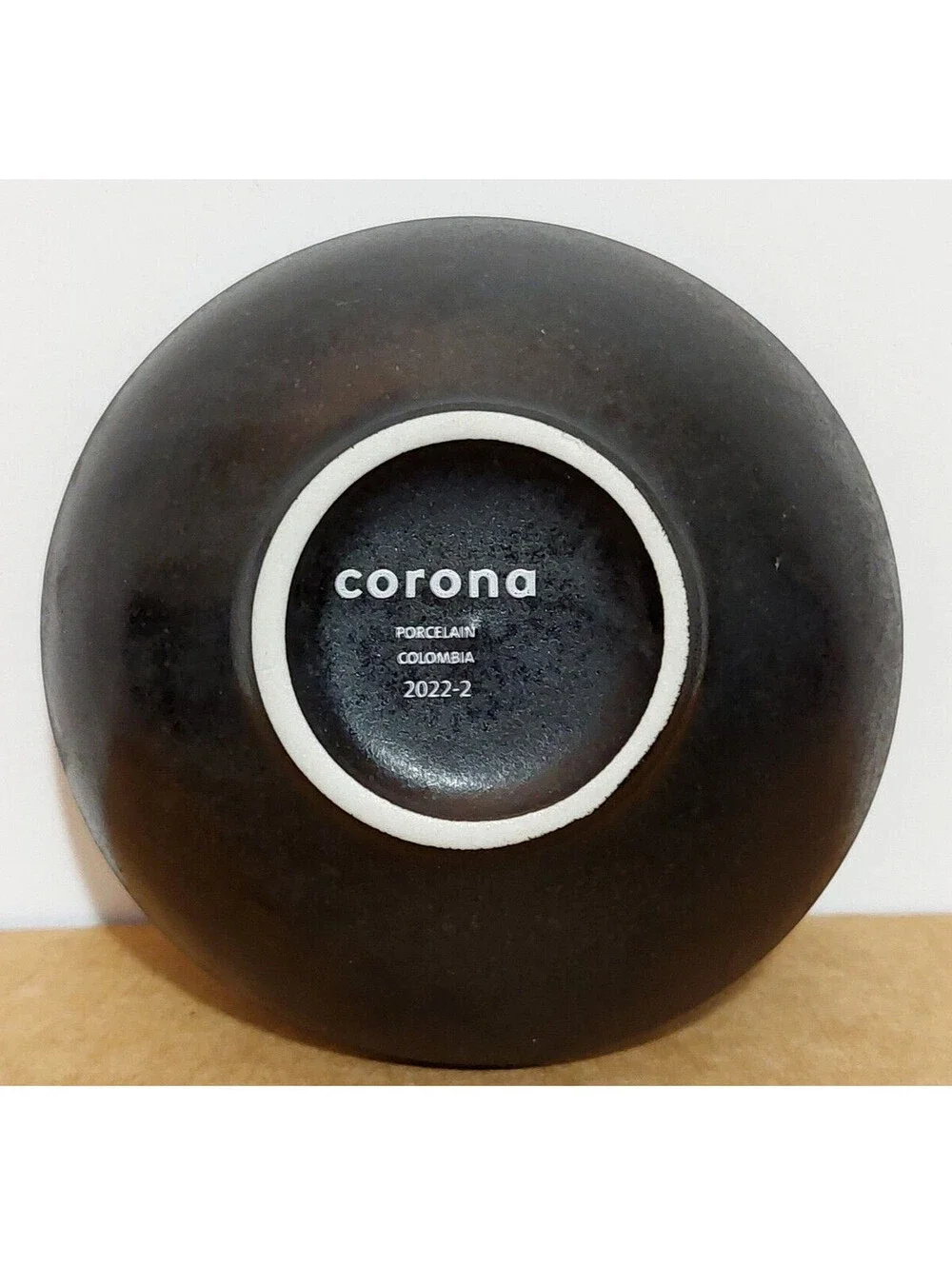 Corona BLACK Porcelain Finger Bowl 4
